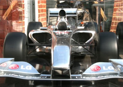 Chrome F1 Car