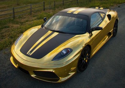 Gold Chrome Car 12