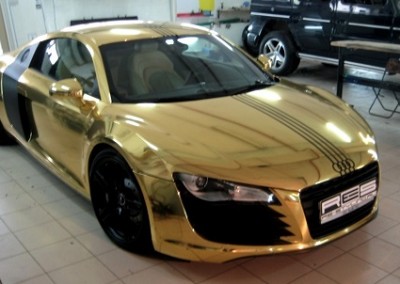 Gold Chrome Car 5 (2)