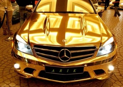 Gold Chrome Car 5