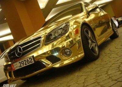 Gold Chrome Car 6