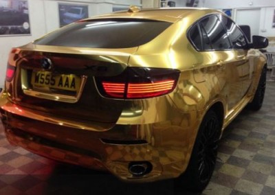 Gold chrome car 5