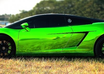 Green Chrome Car 2