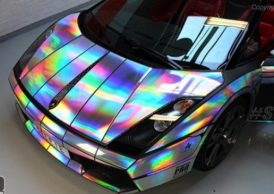 Lazer Chrome Car 8