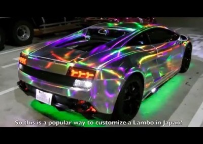 Lazer chrome Car 5