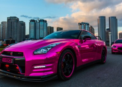 Pink chrome car 3