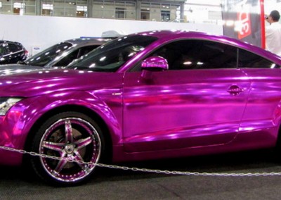 Purple Chrome Car 1