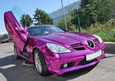 Purple chrome Car 3