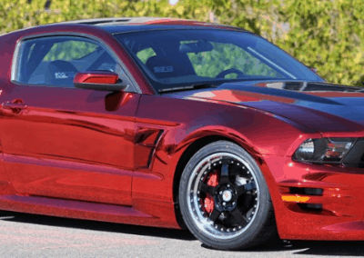 Red Chrome Car 1