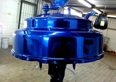 Blue Chrome Sprayed Brake Booster