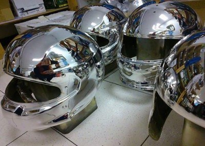 Chrome Helmets 4