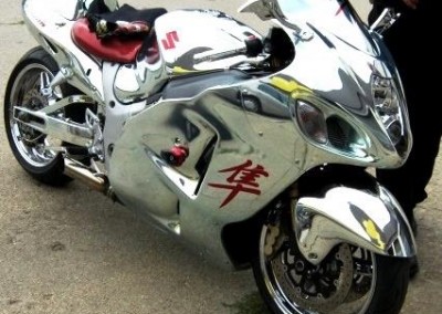 Chrome Sprayed Bike 11