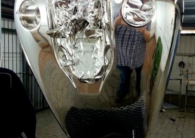 Chrome Sprayed Bike Tank 13