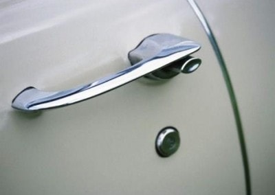 Chrome Sprayed Car Parts