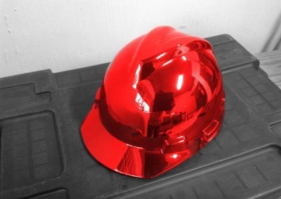 Chrome Sprayed Hard Hat 6