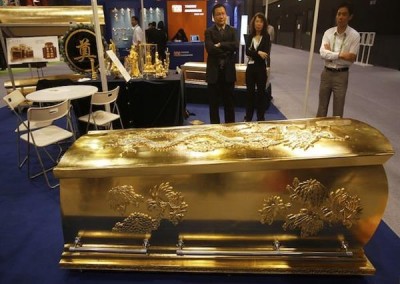 Gold Chromed Coffin 4