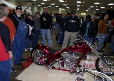 Red Chrome Sprayed Bike 3