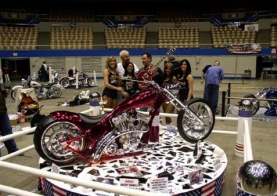 Red Chrome Sprayed Bike 6