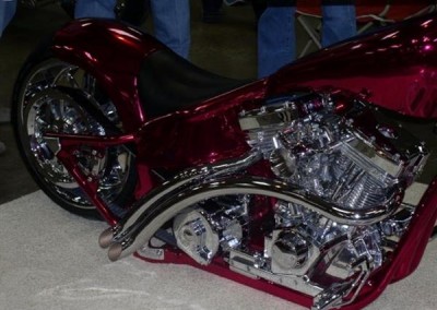 Red Chrome Sprayed Bike 9