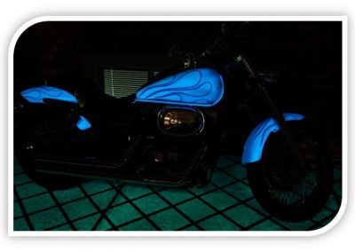 Glow In The Dark Motorbikes Gallery Image 1