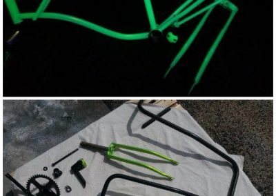 Glow in the Dark Bicycle Parts